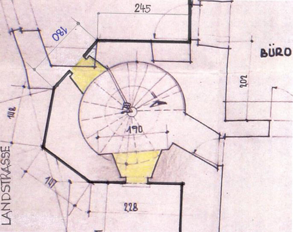 Grundriss Treppenturm