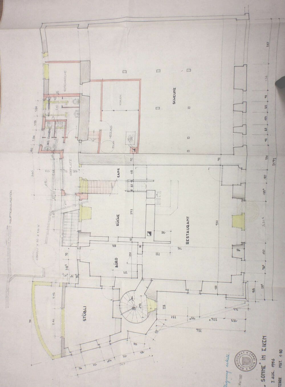 Umbauplan