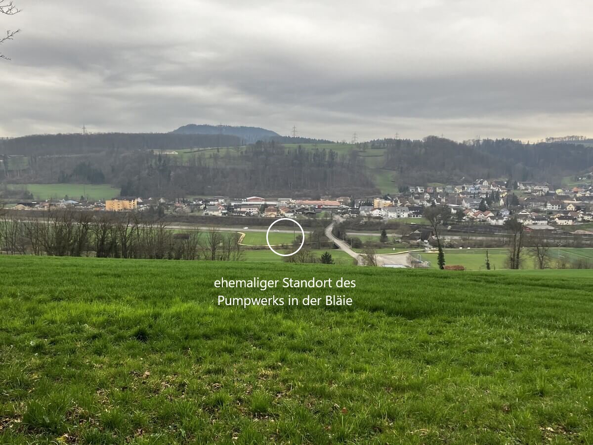 Ehemaliger Standort des Pumpwerks